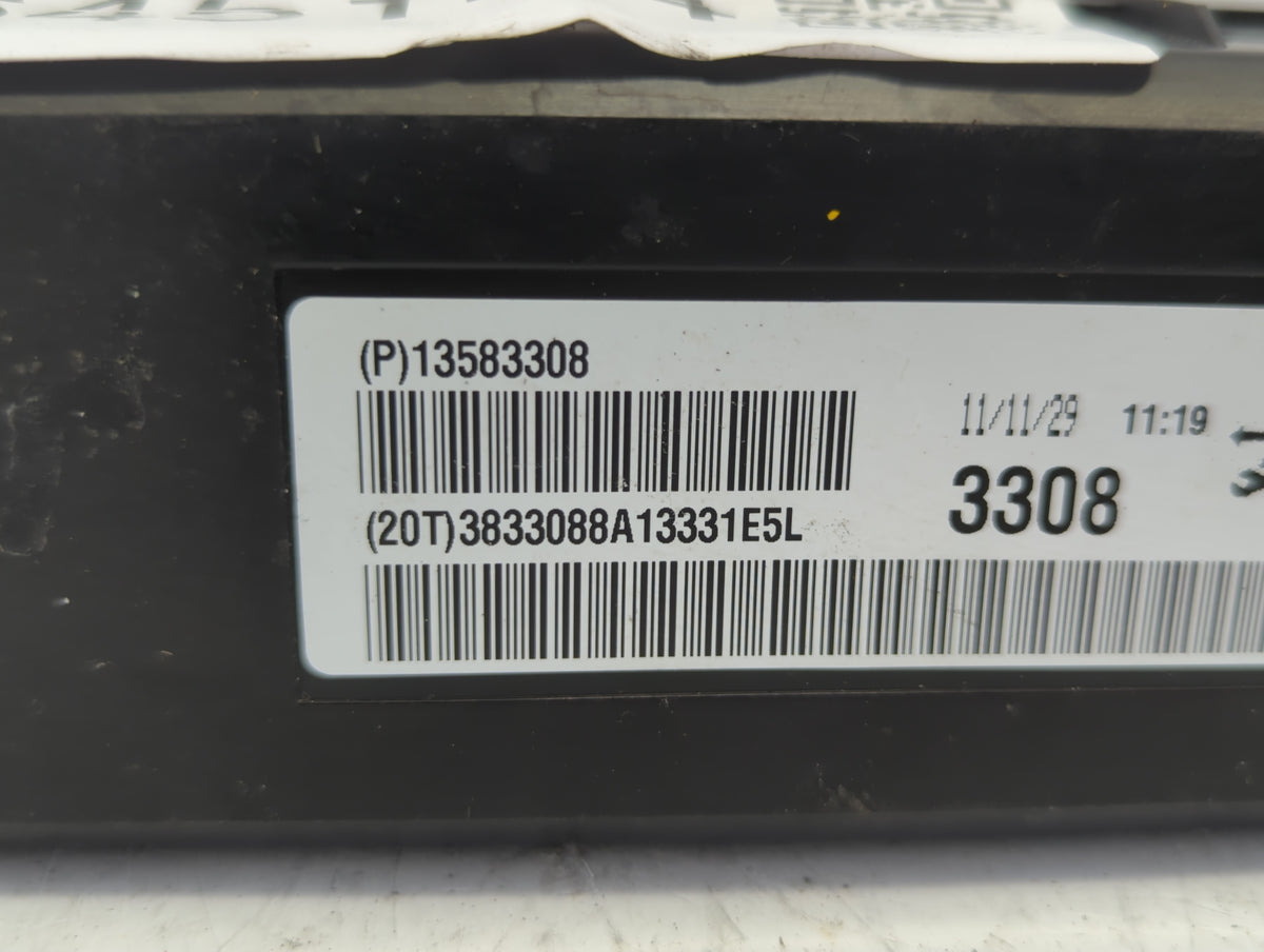 2011-2012 Chevrolet Equinox Fusebox Fuse Box Panel Relay Module P/N:20899627_02 Fits Fits 2011 2012 OEM Used Auto Parts - Oe