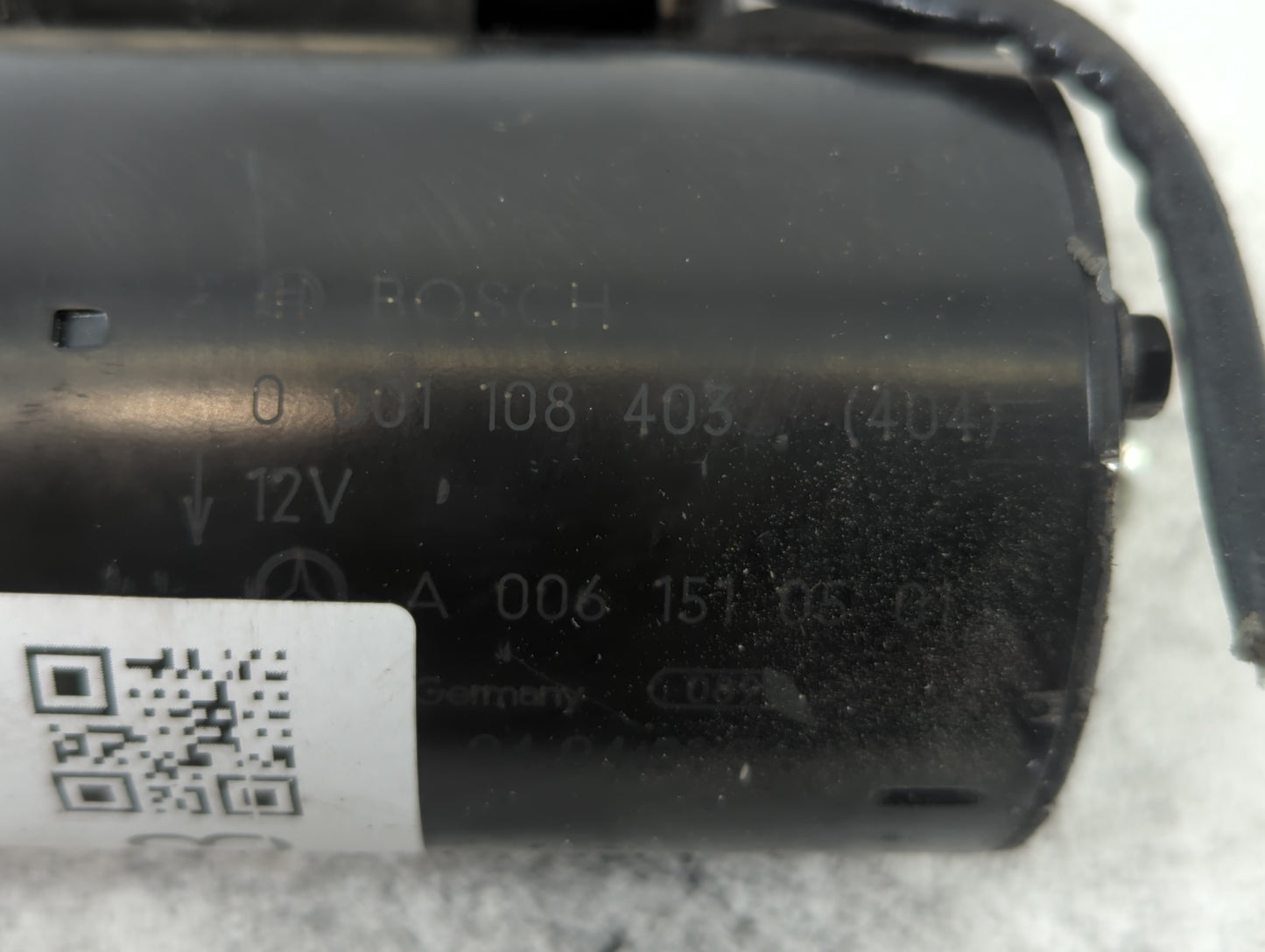 2010-2017 Chevrolet Equinox Car Starter Motor Solenoid OEM P/N:0 001 108 403 Fits OEM Used Auto Parts - Oemusedautoparts1.co