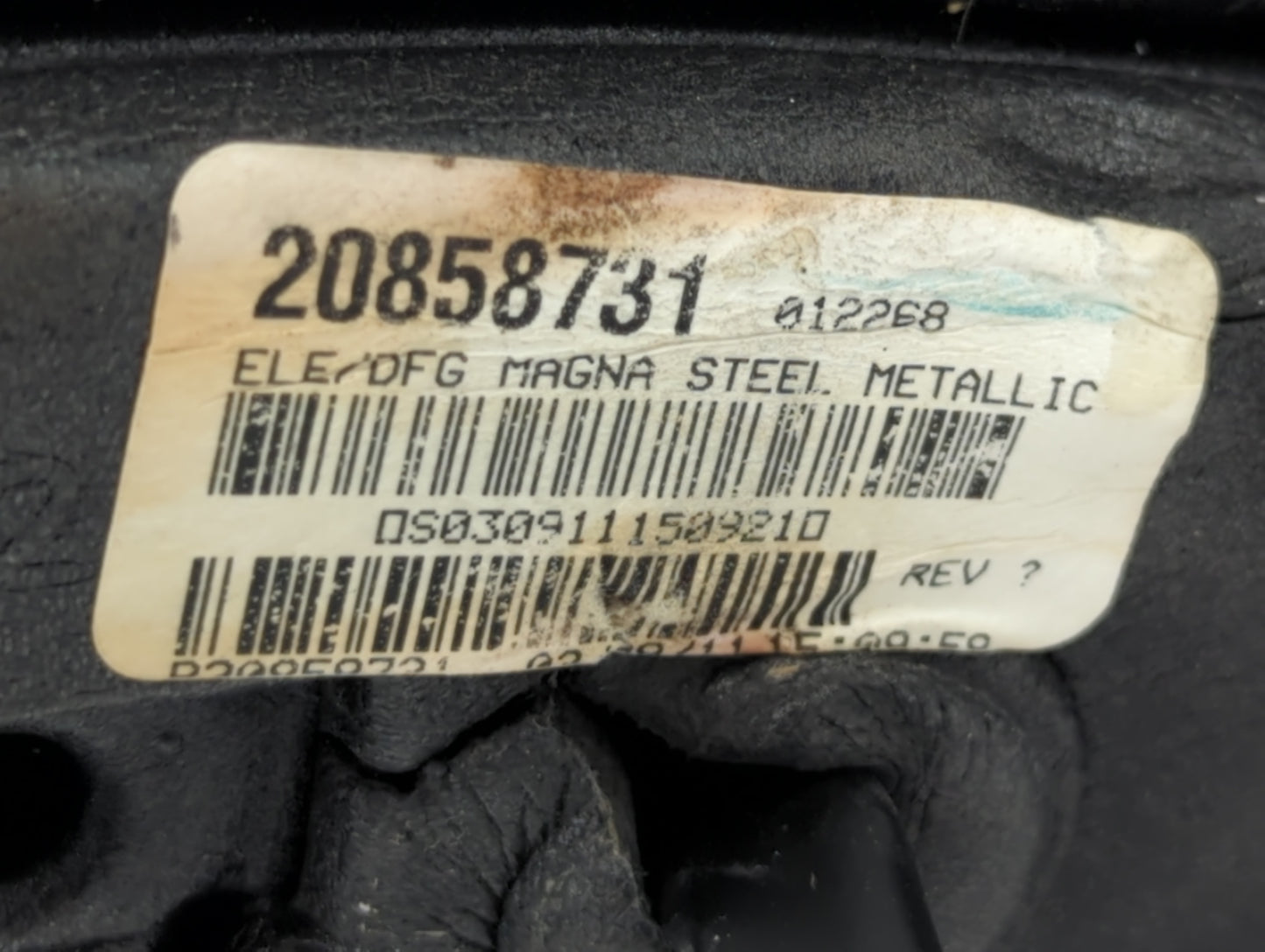 2010-2011 Chevrolet Equinox Driver Side View Mirror - Left Door Mirror OEM Used - Oemusedautoparts1.com