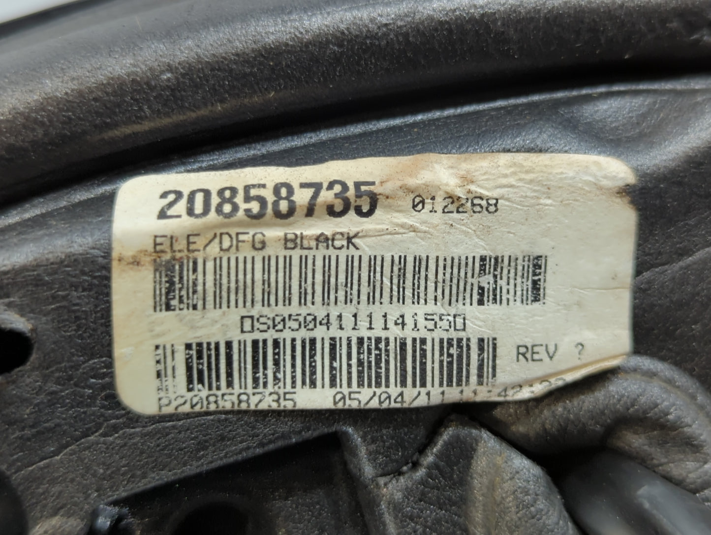 2010-2011 Chevrolet Equinox Driver Side View Mirror - Left Door Mirror OEM Used - Oemusedautoparts1.com