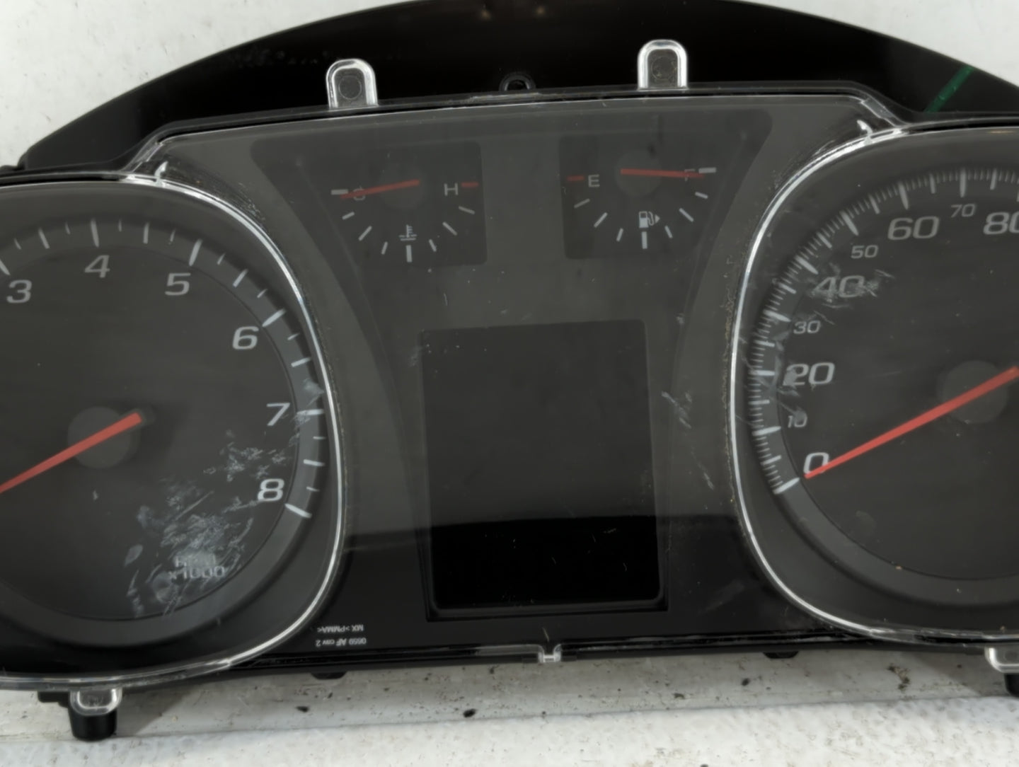 2011 Chevrolet Equinox Instrument Cluster Speedometer Gauges P/N:20978074 Fits OEM Used Auto Parts - Oemusedautoparts1.com
