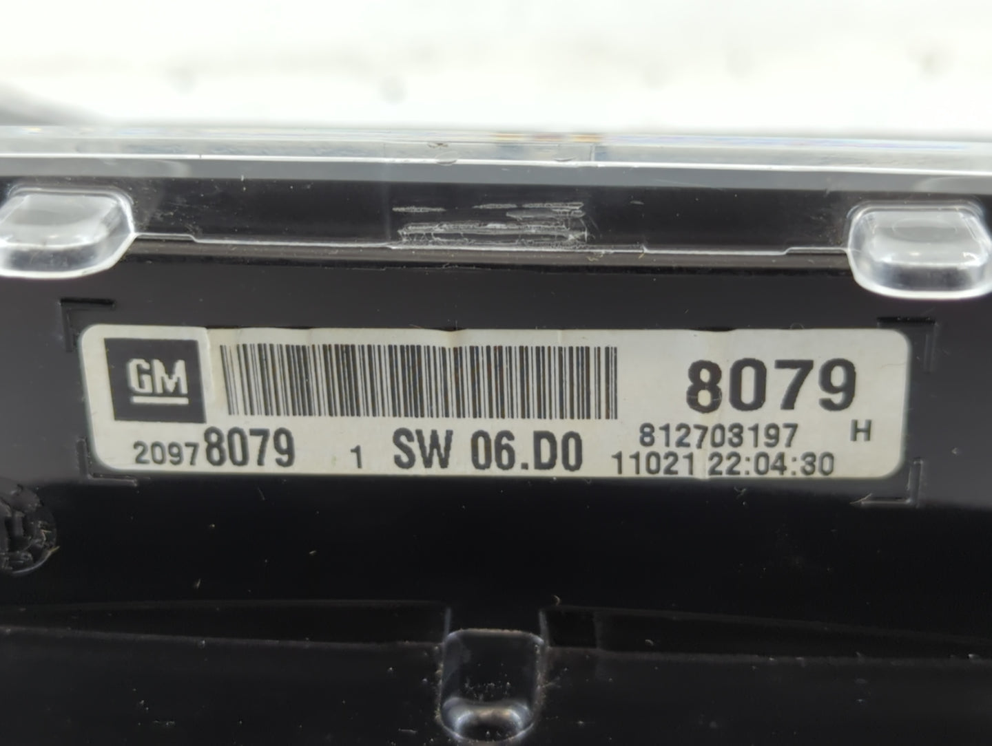 2011 Chevrolet Equinox Instrument Cluster Speedometer Gauges P/N:20978074 Fits OEM Used Auto Parts - Oemusedautoparts1.com