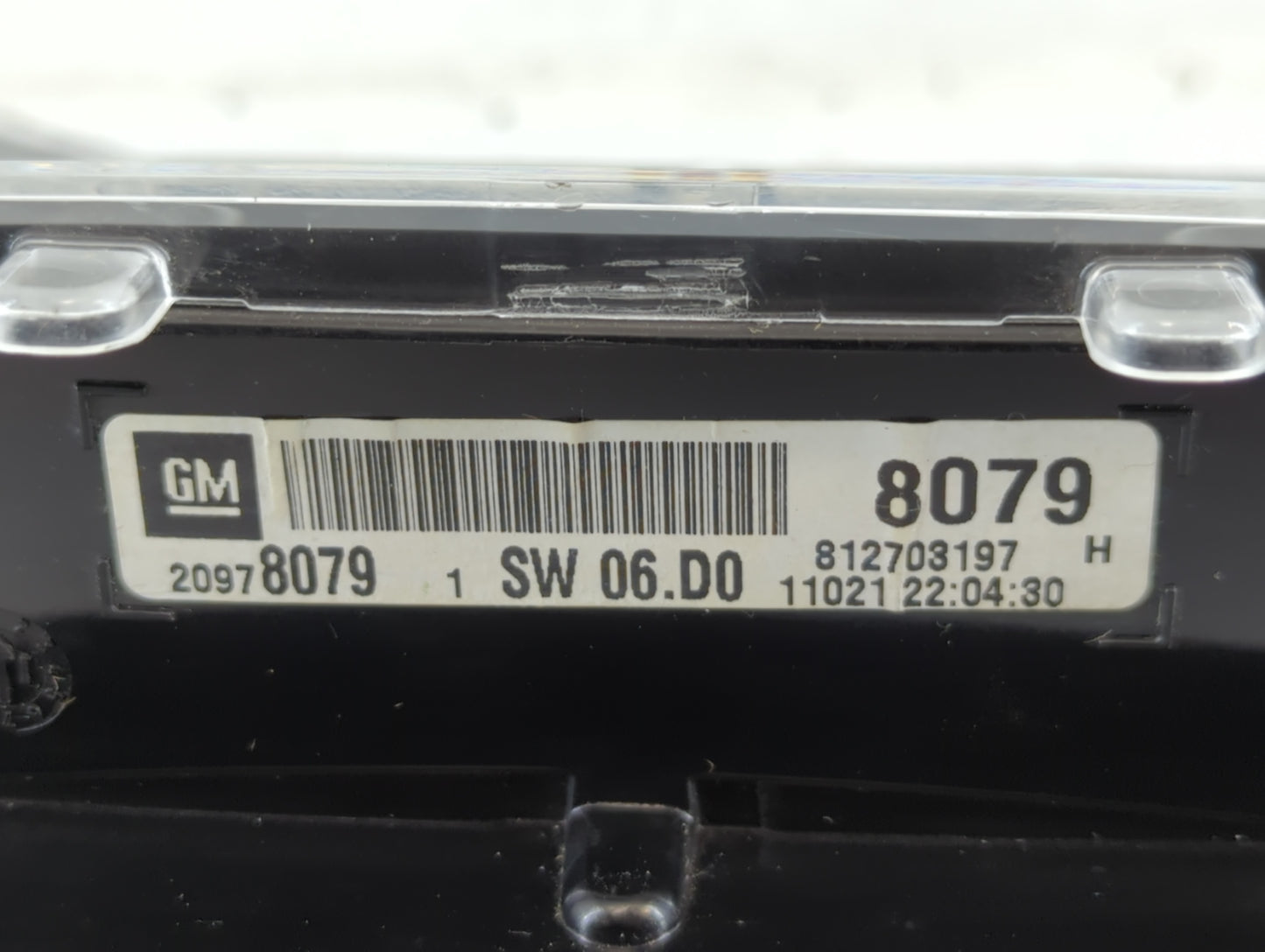 2011 Chevrolet Equinox Instrument Cluster Speedometer Gauges P/N:20978074 Fits OEM Used Auto Parts - Oemusedautoparts1.com