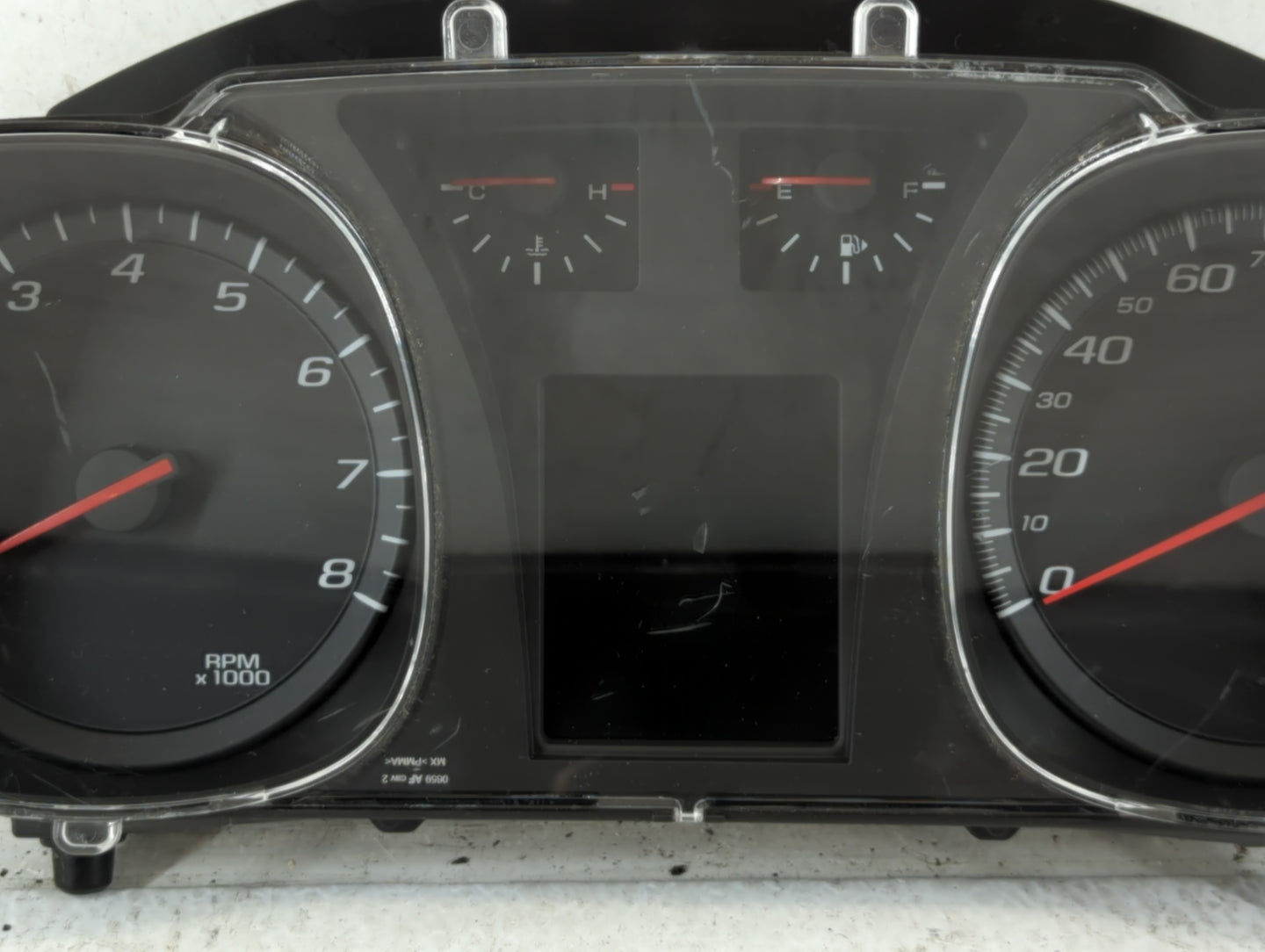 2011 Chevrolet Equinox Instrument Cluster Speedometer Gauges P/N:20978079 Fits OEM Used Auto Parts - Oemusedautoparts1.com