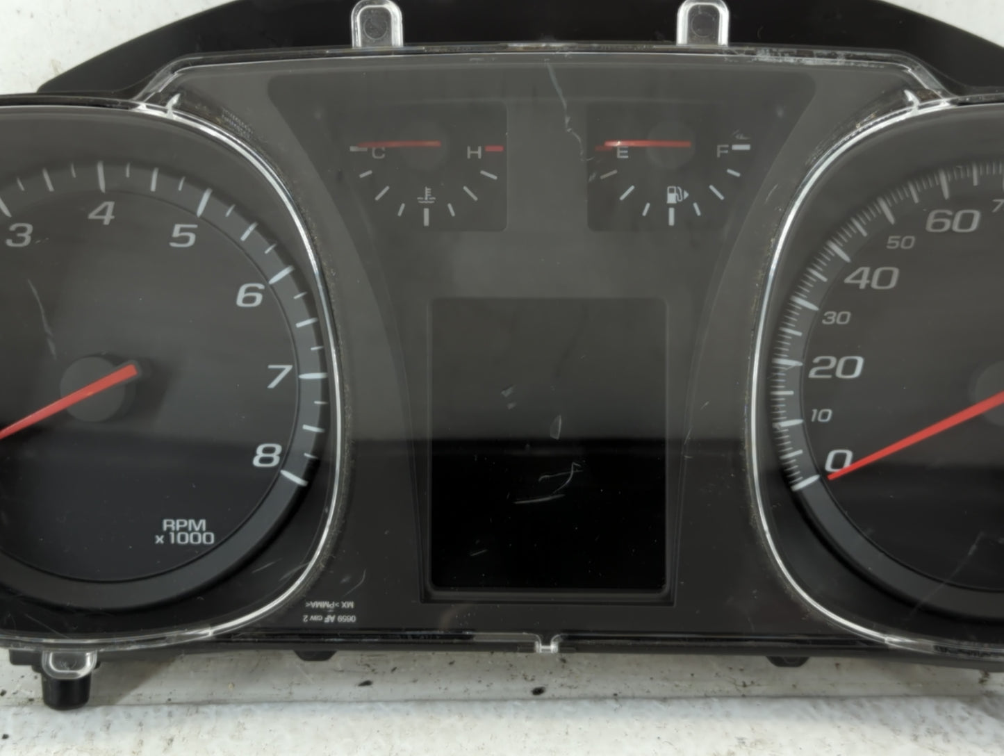 2011 Chevrolet Equinox Instrument Cluster Speedometer Gauges P/N:20978079 Fits OEM Used Auto Parts - Oemusedautoparts1.com