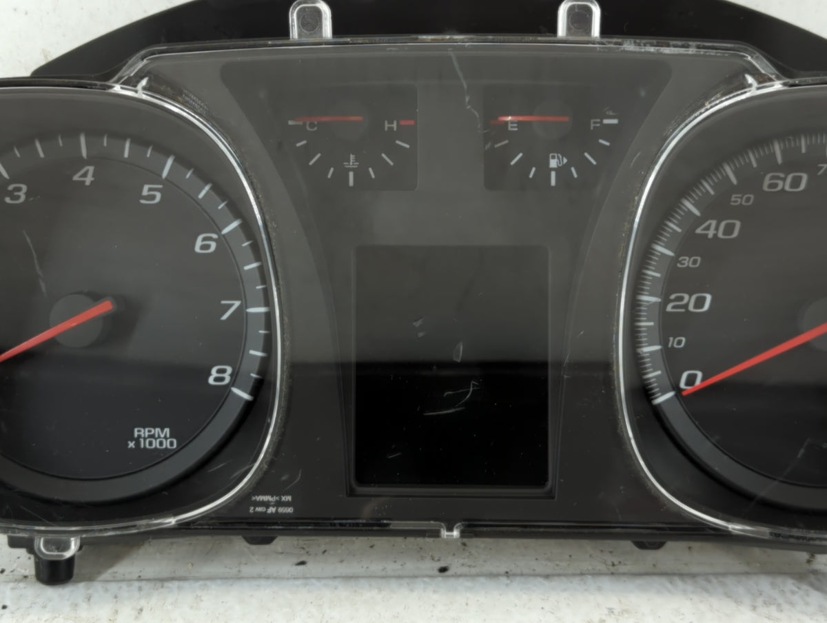 2011 Chevrolet Equinox Instrument Cluster Speedometer Gauges P/N:20978079 Miles: Fits OEM Used Auto Parts - Oemusedautoparts