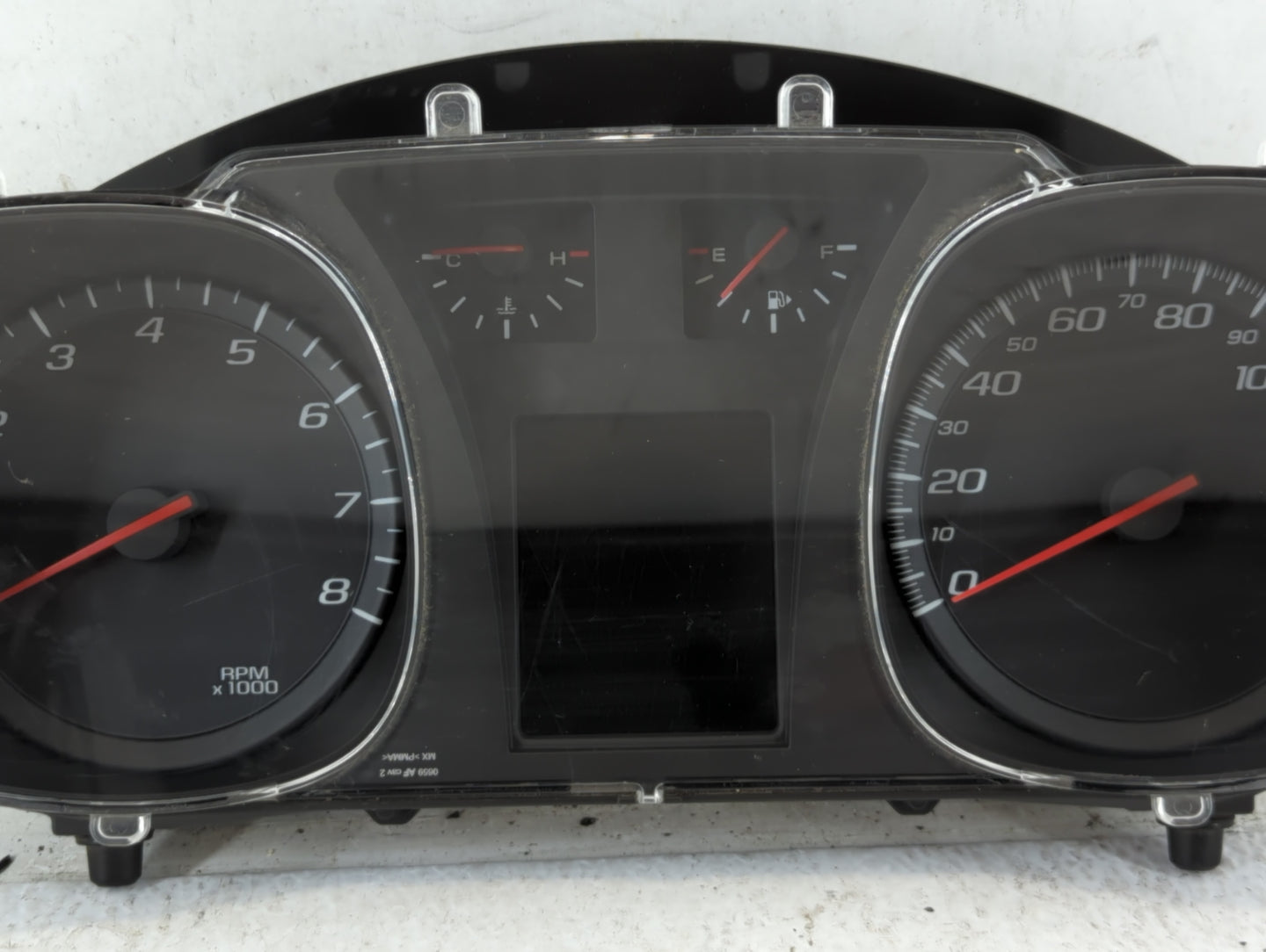 2011 Chevrolet Equinox Instrument Cluster Speedometer Gauges P/N:20978079 Fits OEM Used Auto Parts - Oemusedautoparts1.com