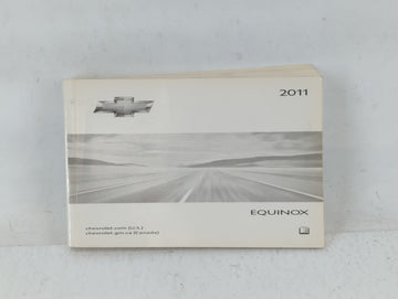 2011 Chevrolet Equinox Owners Manual Book Guide P/N:20781752 B OEM Used Auto Parts - Oemusedautoparts1.com