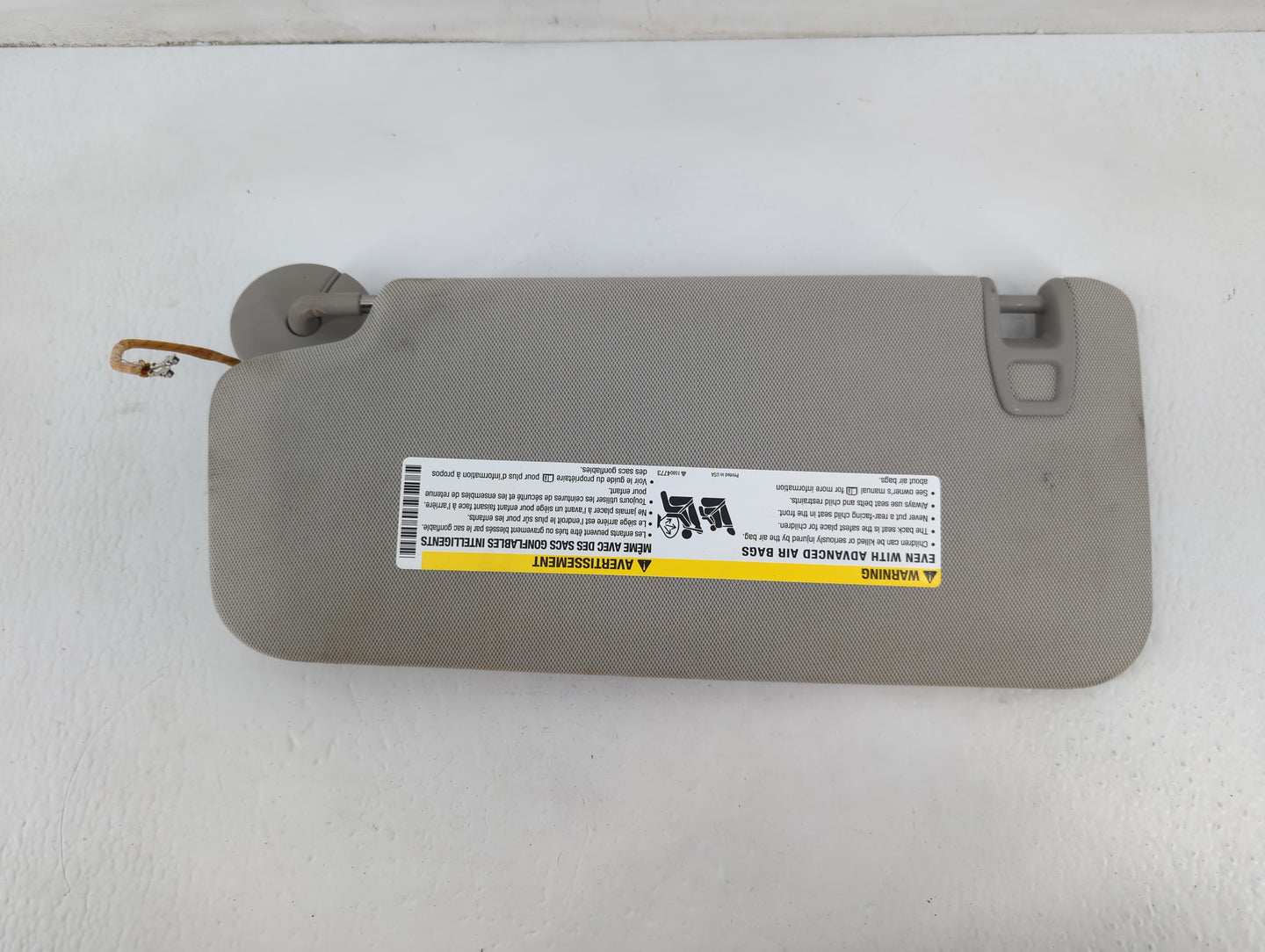 2010-2017 Chevrolet Equinox Sun Visor Shade Replacement Passenger Right Mirror Fits Fits 2010 2011 2012 2013 2014 2015 2016 