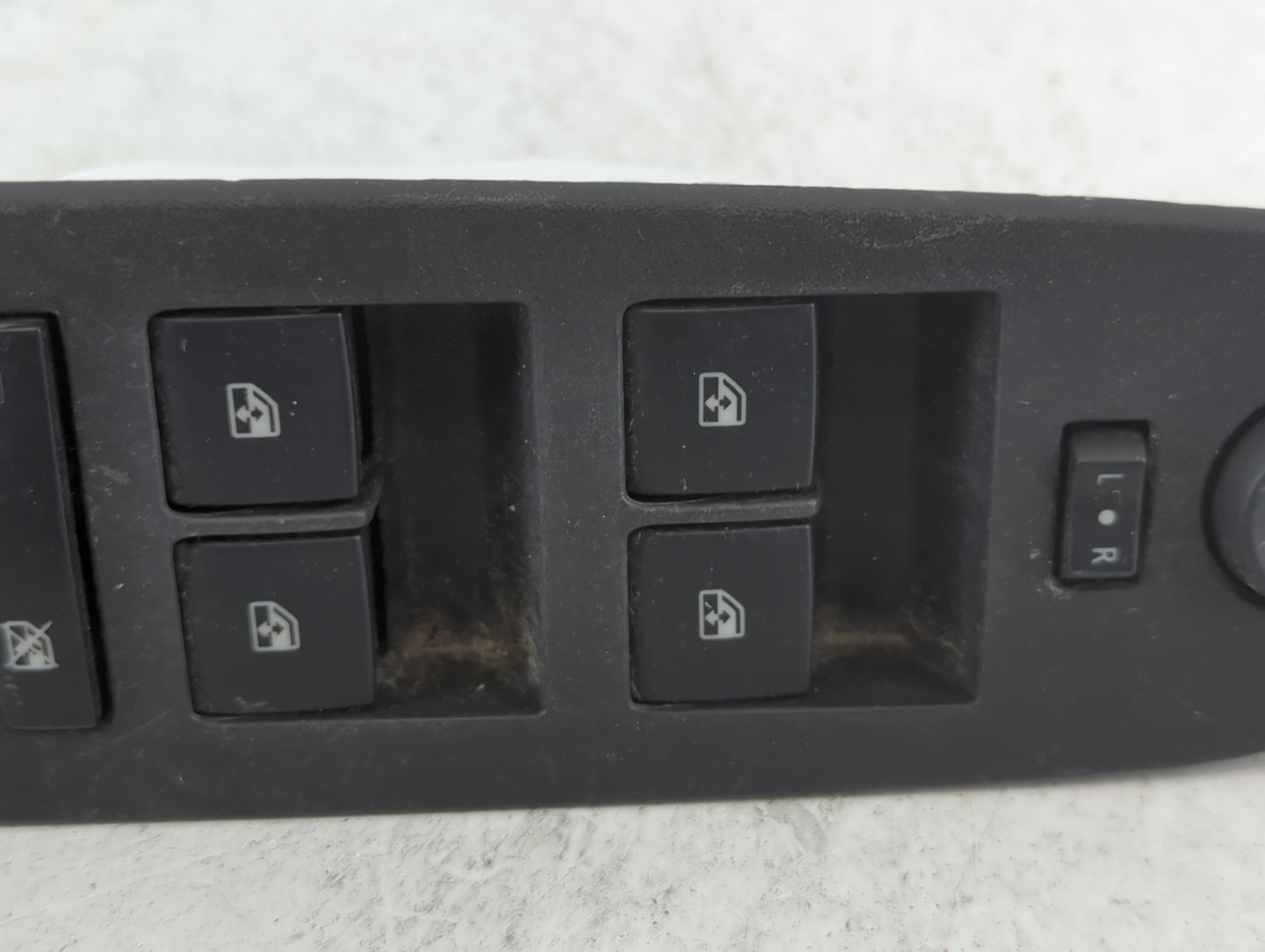 2010-2017 Chevrolet Equinox Master Power Window Switch Replacement Driver Side Left Fits OEM Used Auto Parts - Oemusedautopa