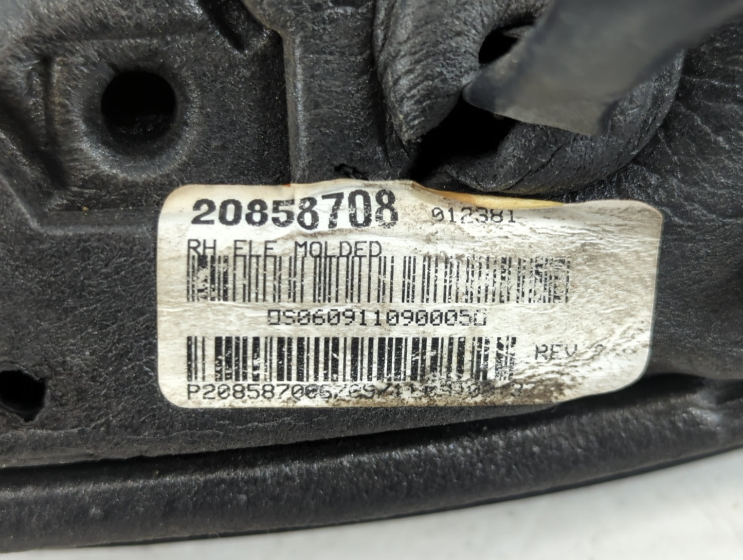 2010-2011 Chevrolet Equinox Passenger Side View Mirror - Right Door Mirror OEM Used - Oemusedautoparts1.com