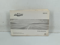 2011 Chevrolet Equinox Owners Manual Book Guide P/N:20781752 B OEM Used Auto Parts - Oemusedautoparts1.com