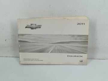 2011 Chevrolet Equinox Owners Manual Book Guide P/N:20781752 B OEM Used Auto Parts - Oemusedautoparts1.com