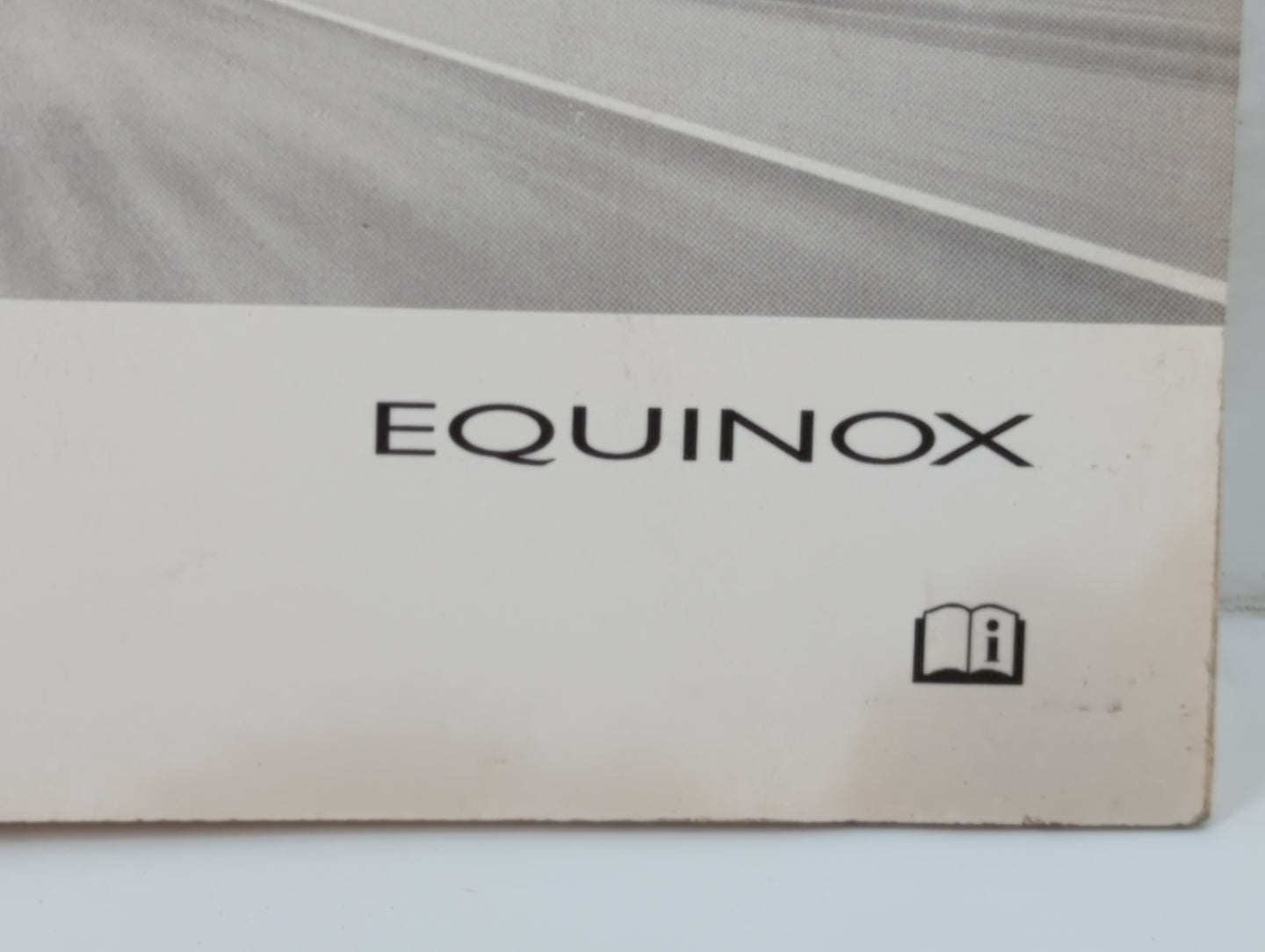 2011 Chevrolet Equinox Owners Manual Book Guide P/N:20781752 B OEM Used Auto Parts - Oemusedautoparts1.com