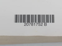 2011 Chevrolet Equinox Owners Manual Book Guide P/N:20781752 B OEM Used Auto Parts - Oemusedautoparts1.com