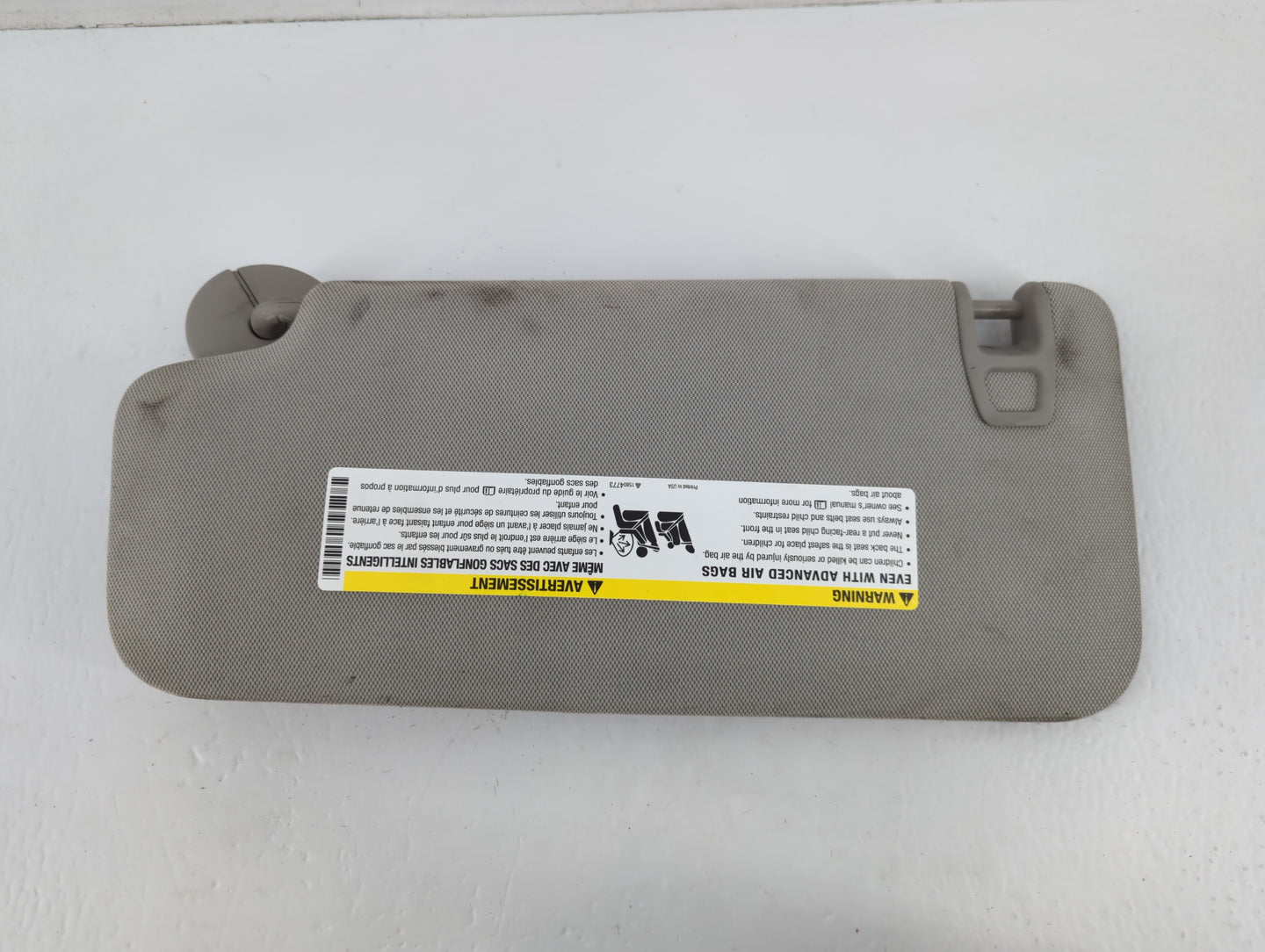 2010-2017 Chevrolet Equinox Sun Visor Shade Replacement Passenger Right Mirror Fits Fits 2010 2011 2012 2013 2014 2015 2016 