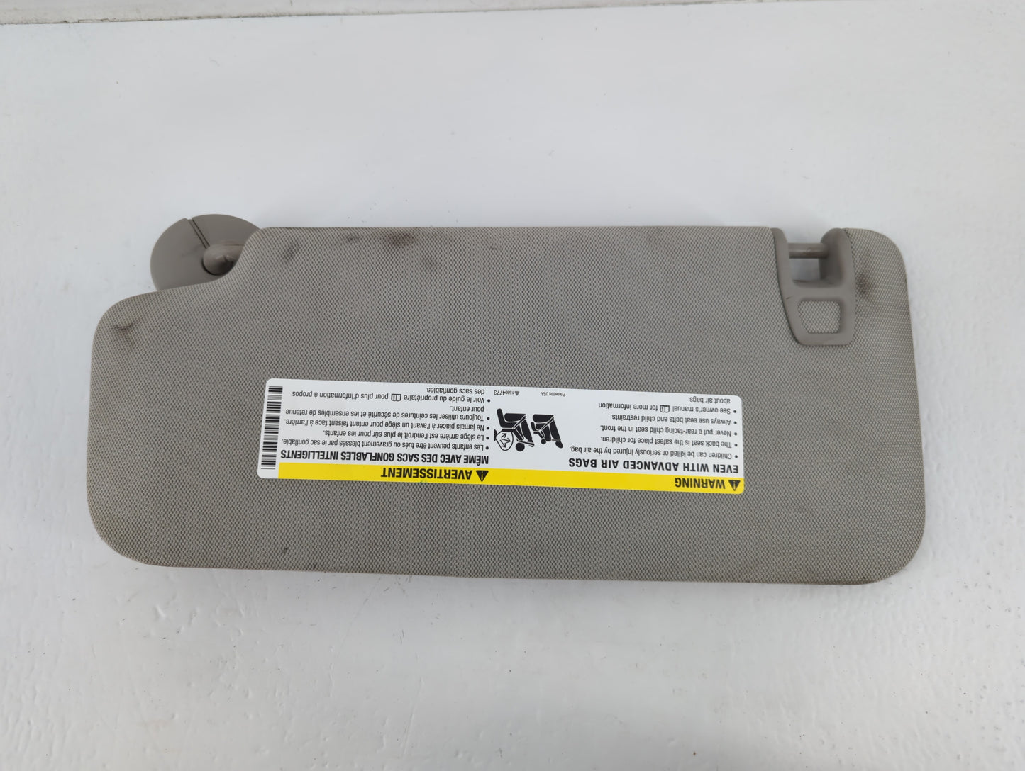 2010-2017 Chevrolet Equinox Sun Visor Shade Replacement Passenger Right Mirror Fits Fits 2010 2011 2012 2013 2014 2015 2016 