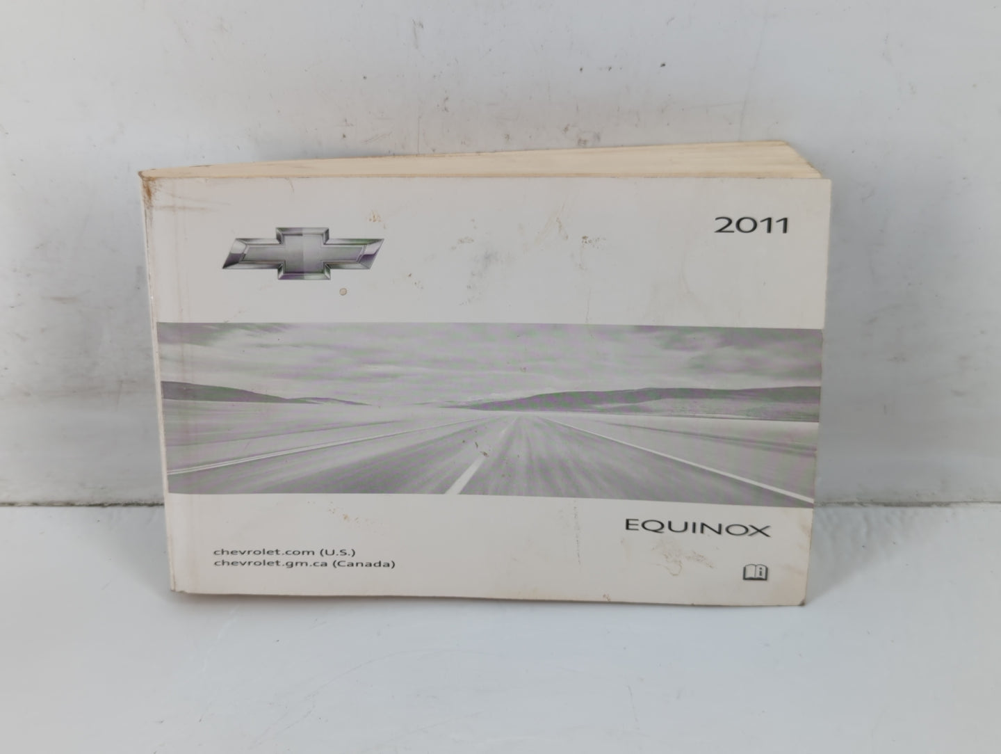 2011 Chevrolet Equinox Owners Manual Book Guide P/N:20781752 B OEM Used Auto Parts - Oemusedautoparts1.com