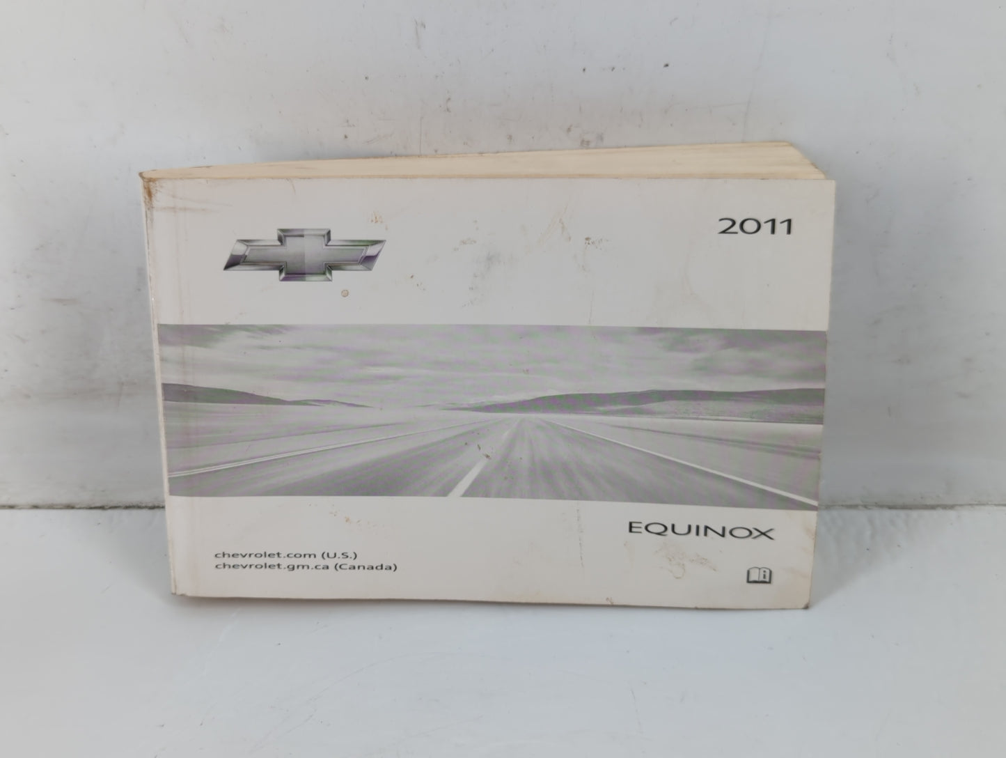 2011 Chevrolet Equinox Owners Manual Book Guide P/N:20781752 B OEM Used Auto Parts - Oemusedautoparts1.com