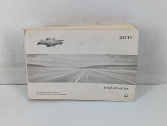compare product 2011 Chevrolet Equinox Owners Manual Book Guide P/N:20781752 B OEM Used Auto Parts