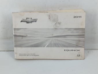 compare product 2011 Chevrolet Equinox Owners Manual Book Guide P/N:20781752 B OEM Used Auto Parts