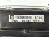 2011 Chevrolet Equinox Instrument Cluster Speedometer Gauges P/N:812703197 20978079 Fits OEM Used Auto Parts - Oemusedautopa