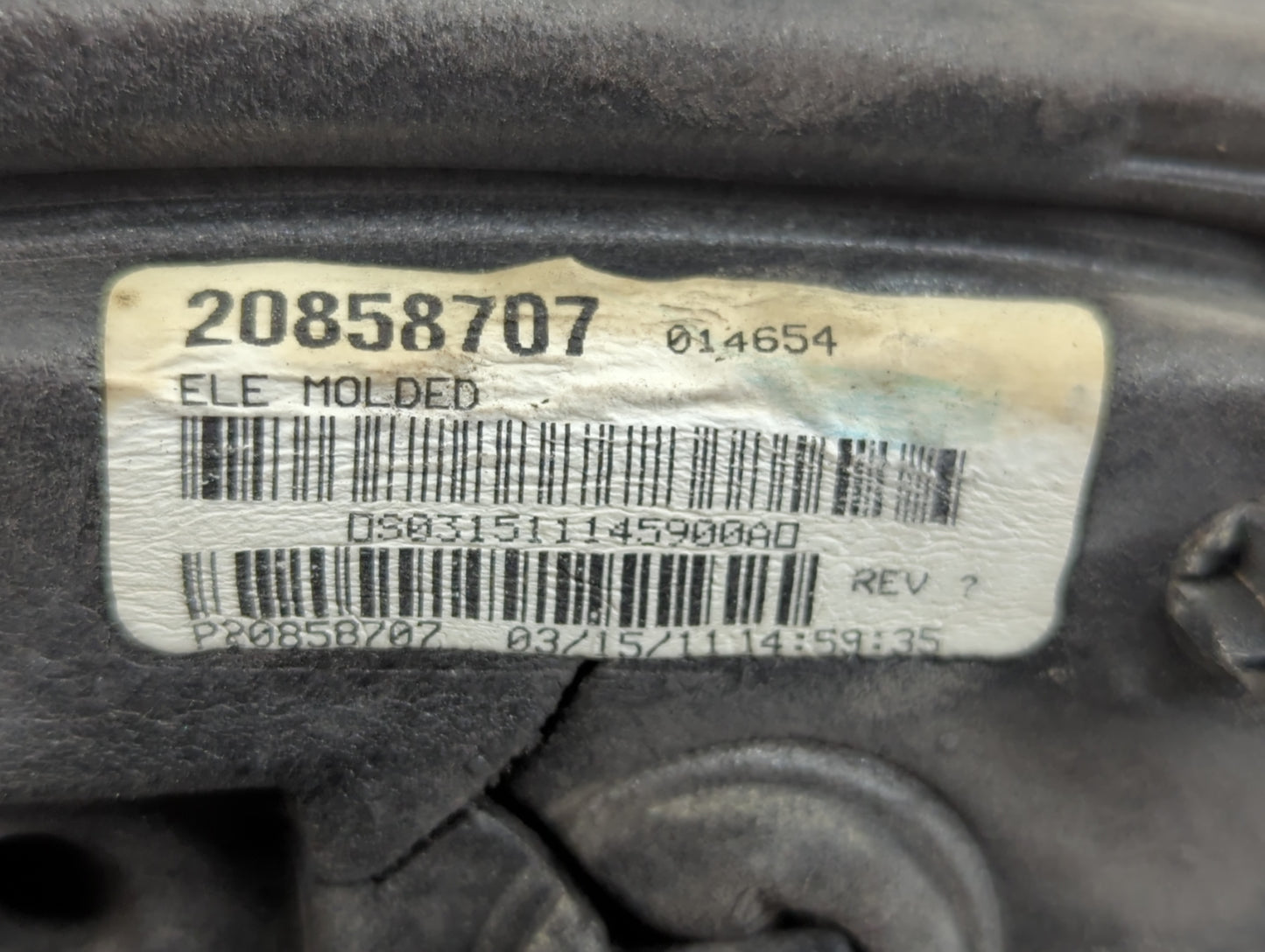 2010-2011 Chevrolet Equinox Driver Side View Mirror - Left Door Mirror OEM Used - Oemusedautoparts1.com
