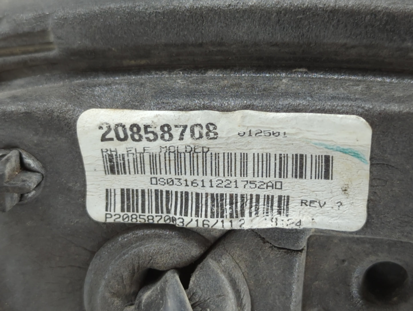 2010-2011 Chevrolet Equinox Passenger Side View Mirror - Right Door Mirror OEM Used - Oemusedautoparts1.com