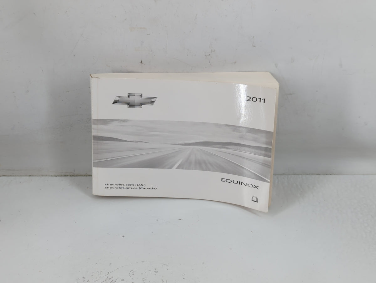 2011 Chevrolet Equinox Owners Manual Book Guide P/N:20781752 A OEM Used Auto Parts - Oemusedautoparts1.com