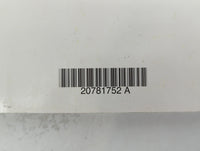 2011 Chevrolet Equinox Owners Manual Book Guide P/N:20781752 A OEM Used Auto Parts - Oemusedautoparts1.com