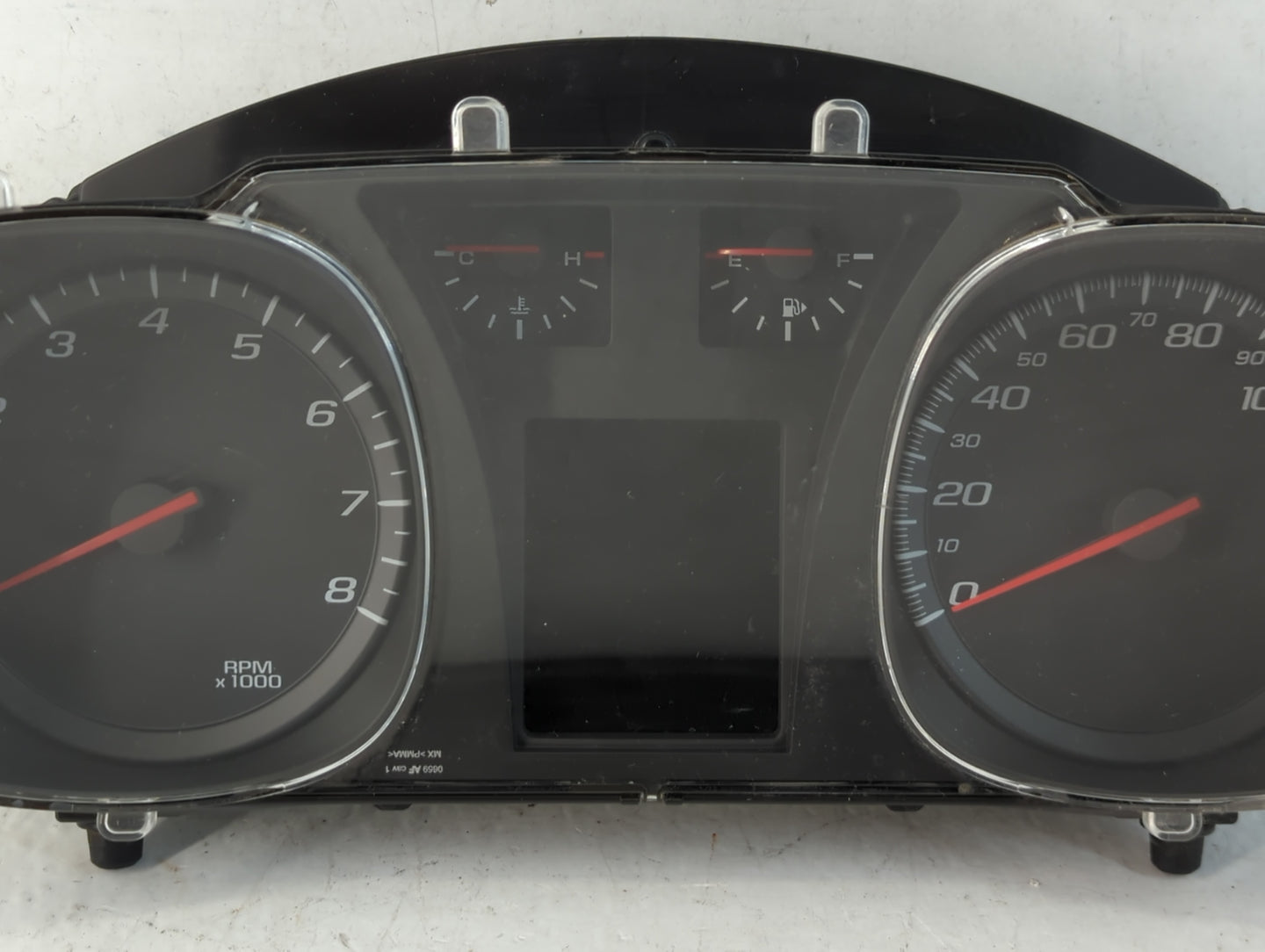 2011 Chevrolet Equinox Instrument Cluster Speedometer Gauges P/N:20978079 Fits OEM Used Auto Parts - Oemusedautoparts1.com