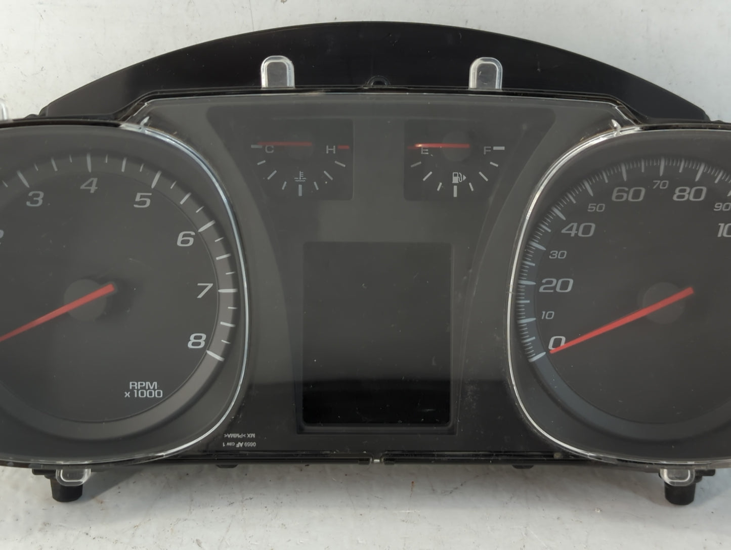 2011 Chevrolet Equinox Instrument Cluster Speedometer Gauges P/N:20978079 Fits OEM Used Auto Parts - Oemusedautoparts1.com