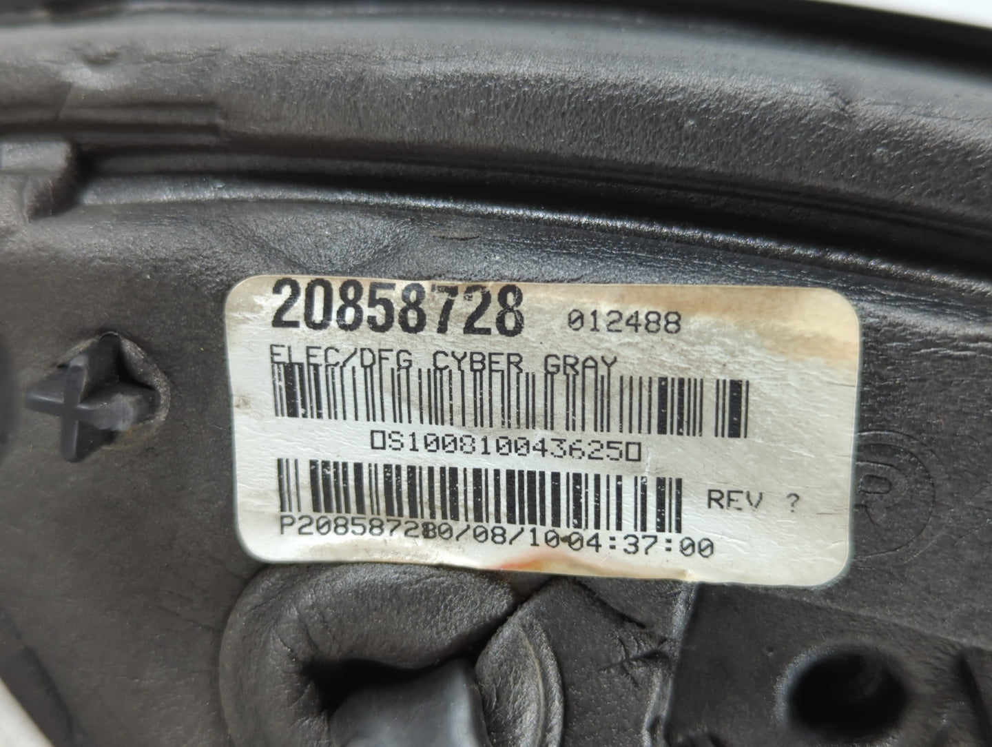 2010-2011 Chevrolet Equinox Passenger Side View Mirror - Right Door Mirror OEM Used - Oemusedautoparts1.com