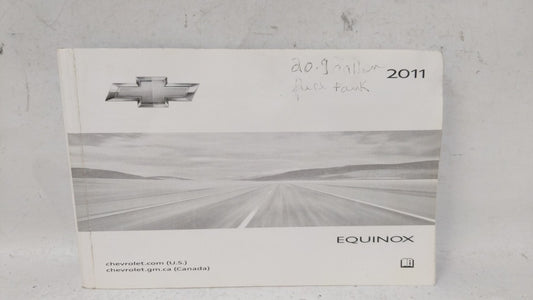 2011 Chevrolet Equinox Owners Manual Book Guide OEM Used Auto Parts