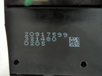 2010-2017 Chevrolet Equinox Master Power Window Switch Replacement Driver Side Left P/N:20917599 Fits OEM Used Auto Parts - 