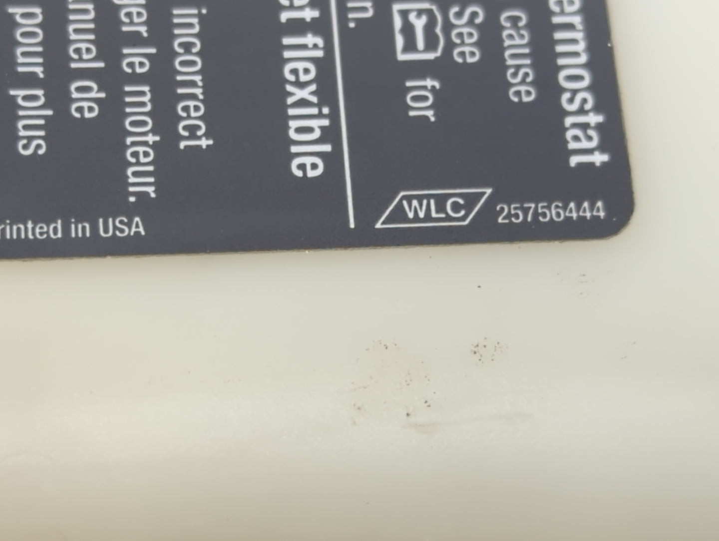 2003 Express 2500 Radiator Coolant Overflow Expansion Tank Bottle - Oemusedautoparts1.com