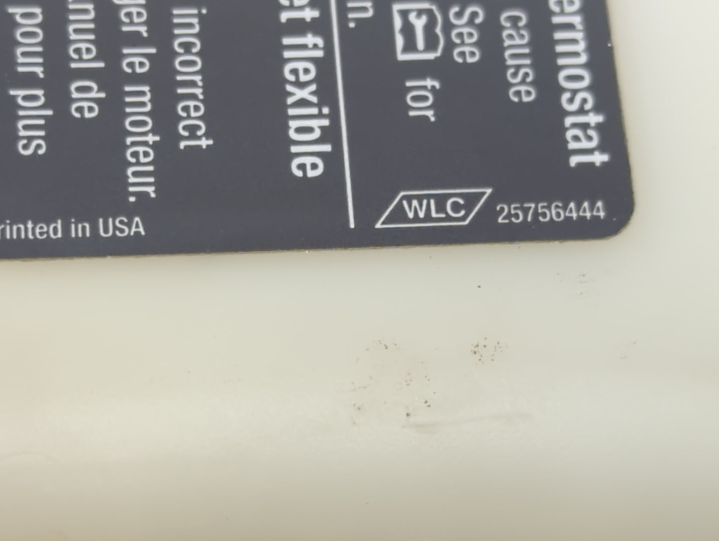 2003 Express 2500 Radiator Coolant Overflow Expansion Tank Bottle - Oemusedautoparts1.com