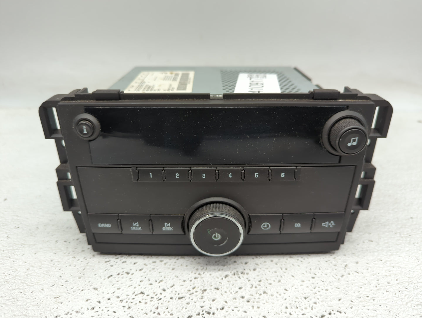 2008-2014 Chevrolet Express 2500 Radio AM FM Cd Player Receiver Replacement P/N:28162319 25942014 Fits OEM Used Auto Parts -
