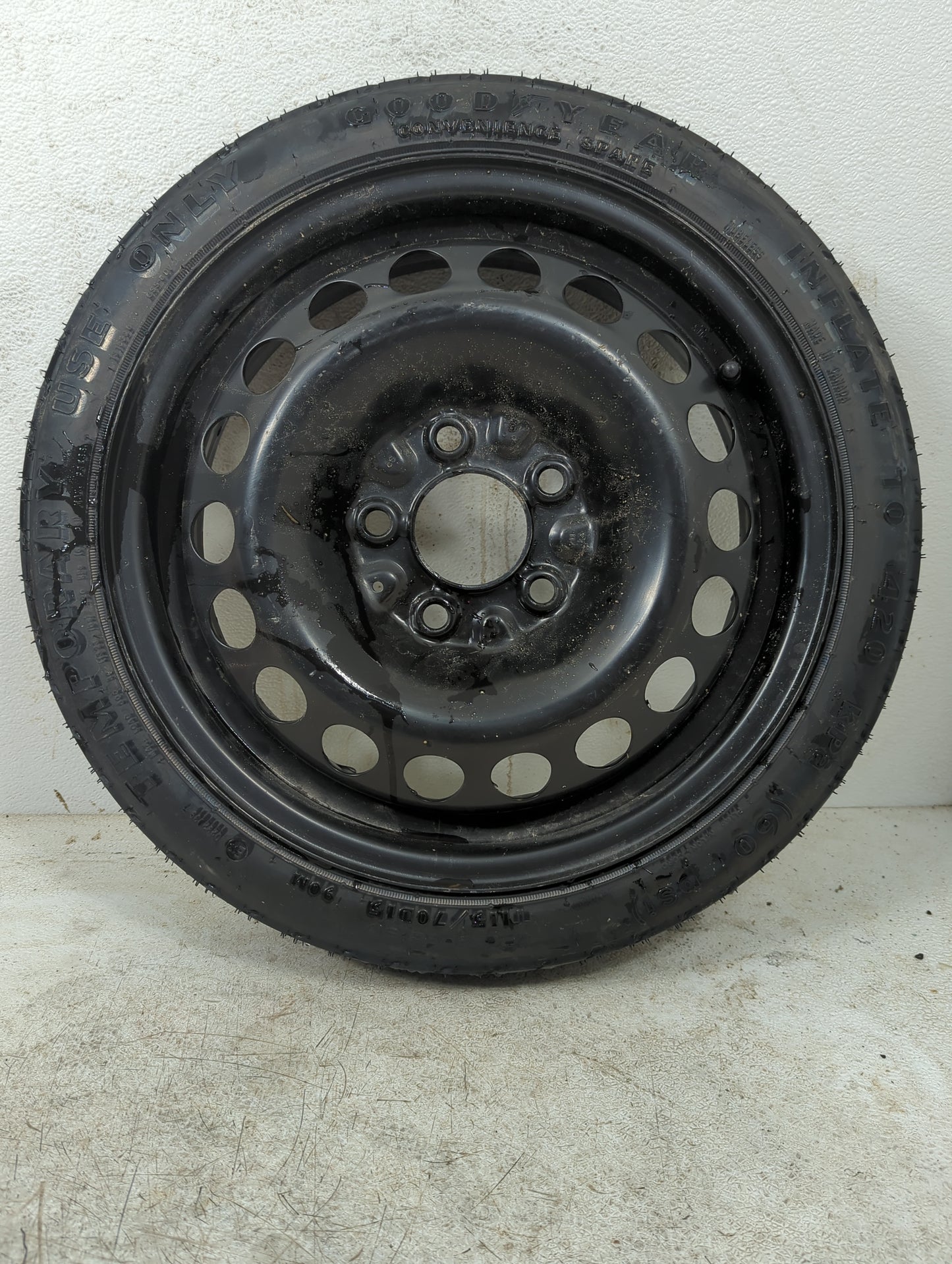 2011 Chevrolet Hhr Spare Donut Tire Wheel Rim Oem 1385128 - Oemusedautoparts1.com