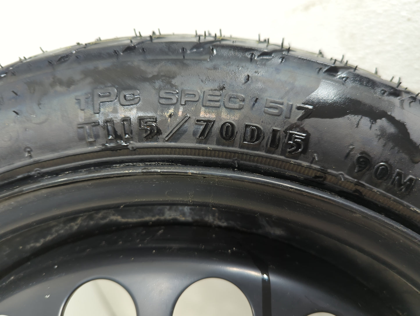 2011 Chevrolet Hhr Spare Donut Tire Wheel Rim Oem 1385128 - Oemusedautoparts1.com