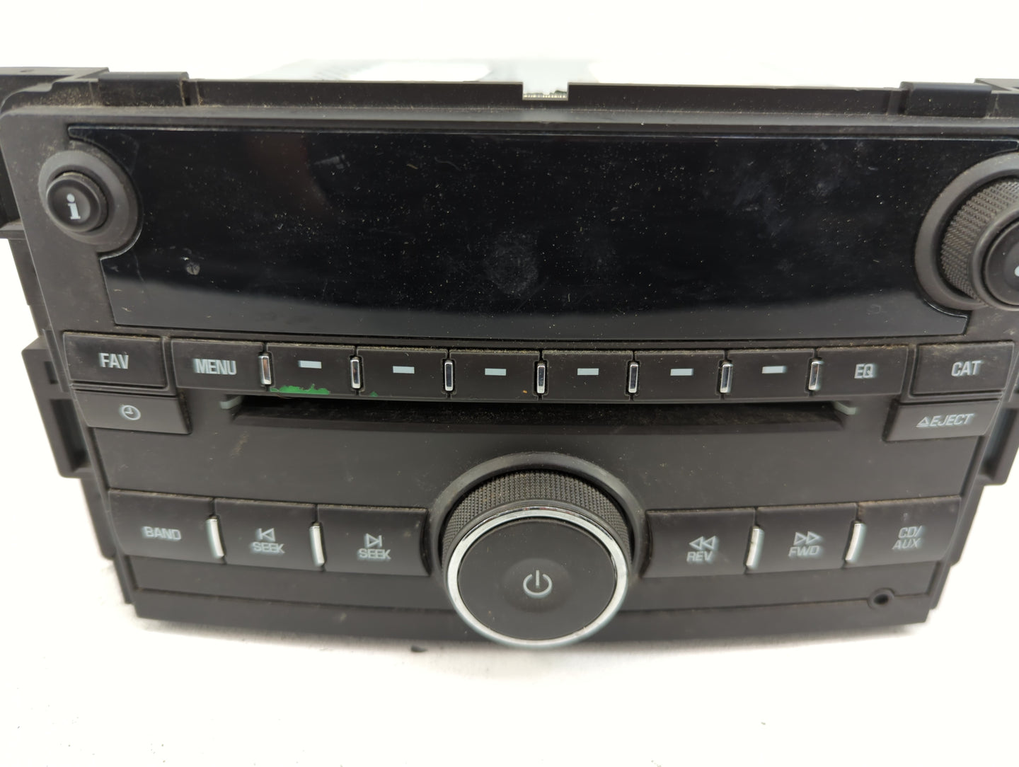 2009-2011 Chevrolet Hhr Radio AM FM Cd Player Receiver Replacement P/N:25833530 Fits Fits 2009 2010 2011 OEM Used Auto Parts