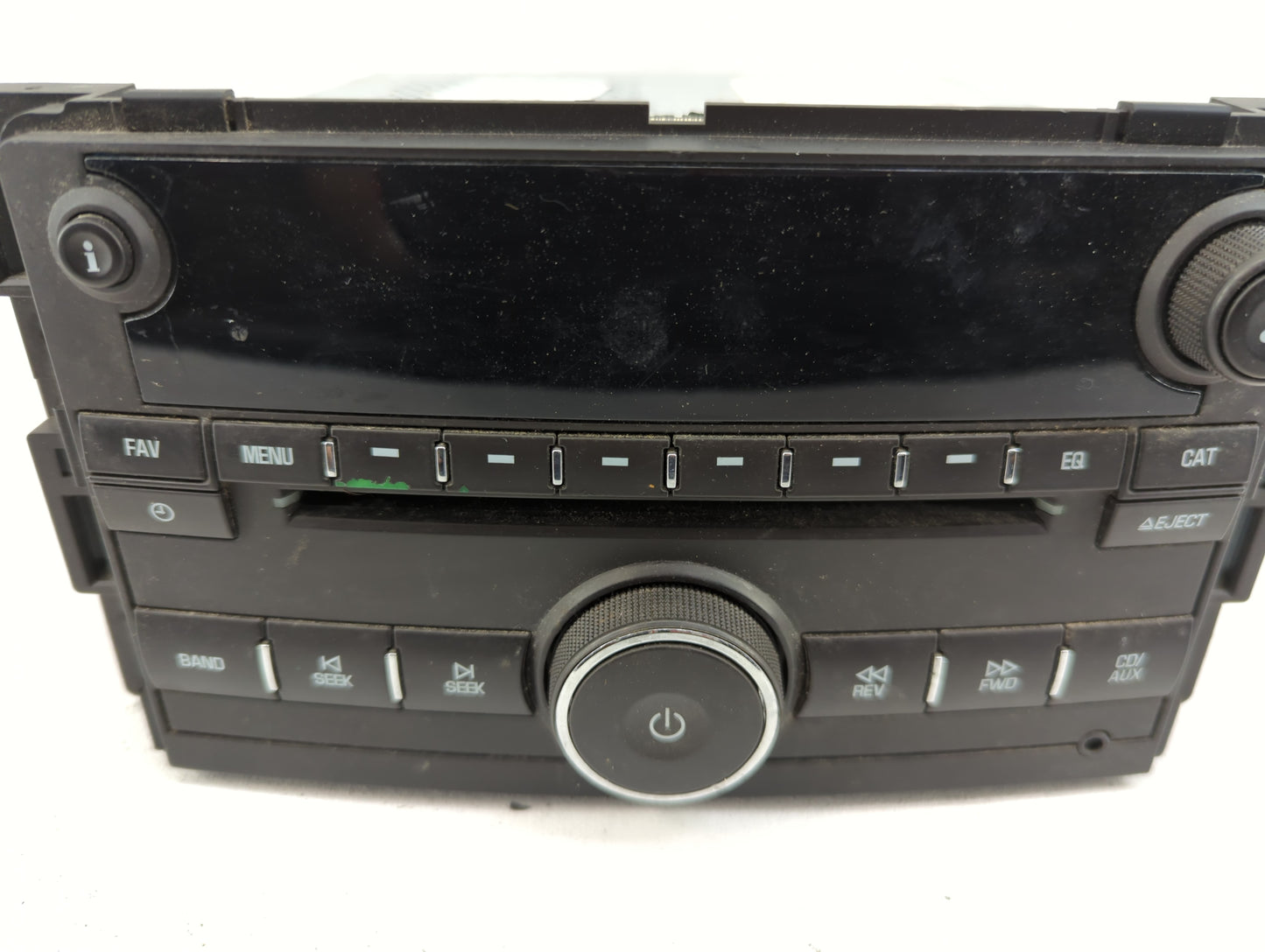 2009-2011 Chevrolet Hhr Radio AM FM Cd Player Receiver Replacement P/N:25833530 Fits Fits 2009 2010 2011 OEM Used Auto Parts