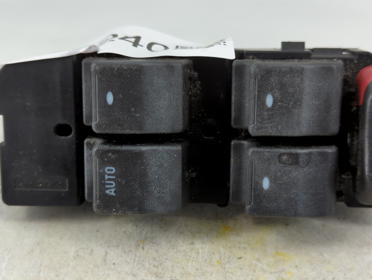 2009-2016 Chevrolet Impala Master Power Window Switch Replacement Driver Side Left P/N:25328893 Fits OEM Used Auto Parts - O