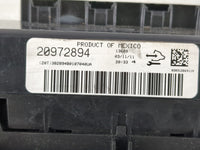 2011 Chevrolet Impala Climate Control Module Temperature AC/Heater Replacement P/N:20972894 Fits OEM Used Auto Parts - Oemus