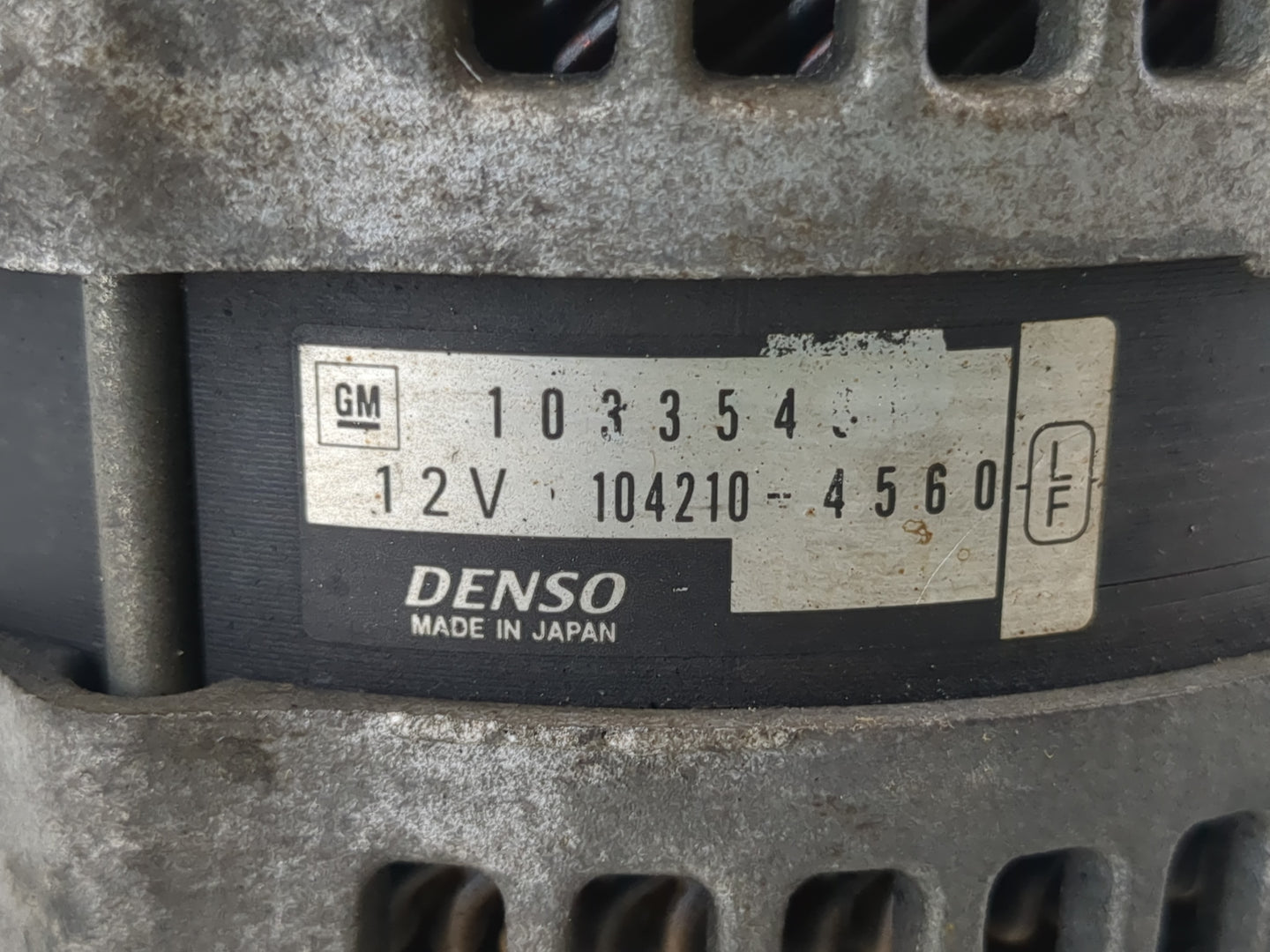 2009-2011 Chevrolet Impala Alternator Replacement Generator Charging Assembly Engine OEM Fits Fits 2009 2010 2011 OEM Used A