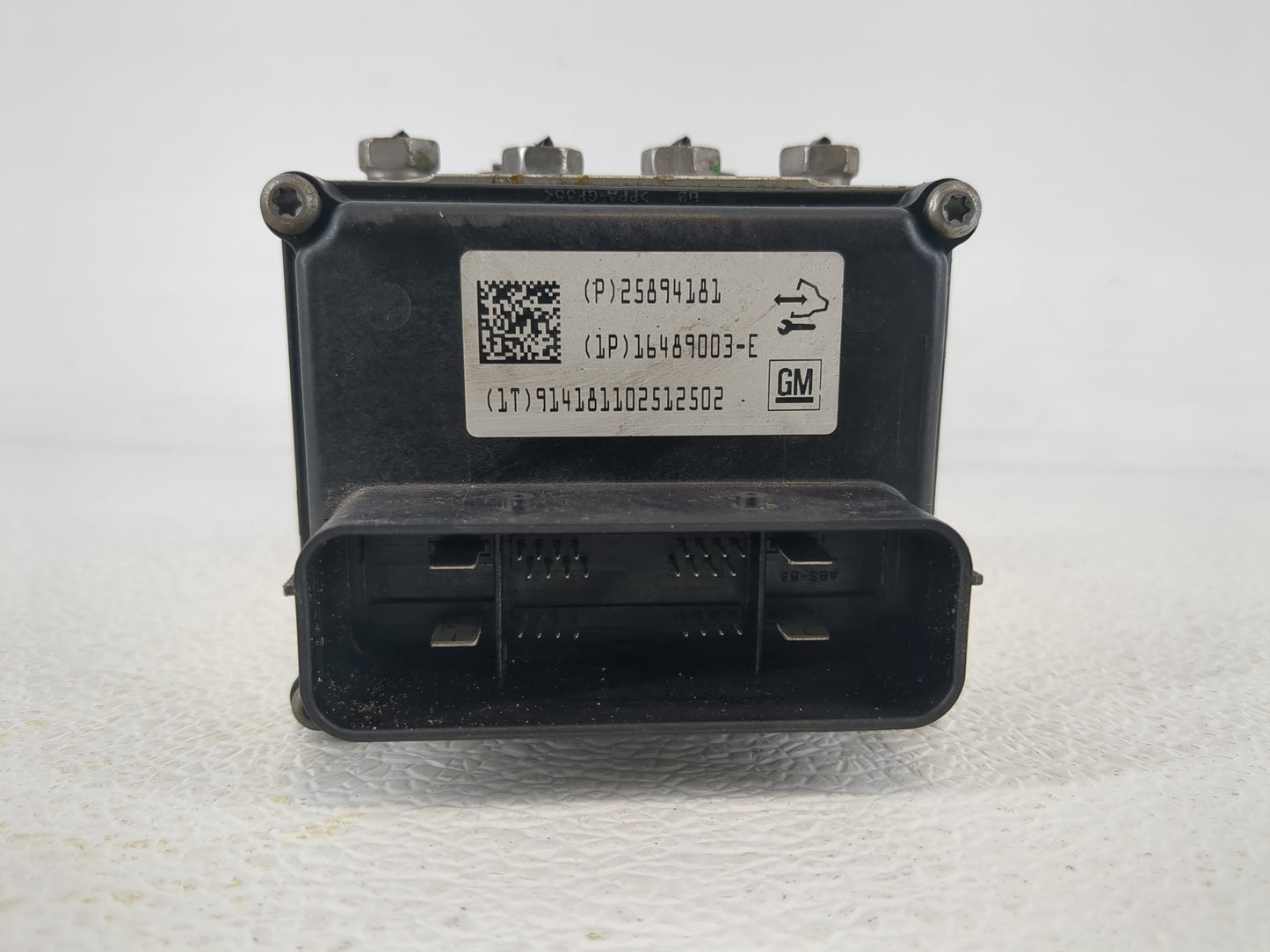 2008-2011 Chevrolet Impala ABS Pump Control Module Replacement P/N:25894181 Fits Fits 2008 2009 2010 2011 OEM Used Auto Part