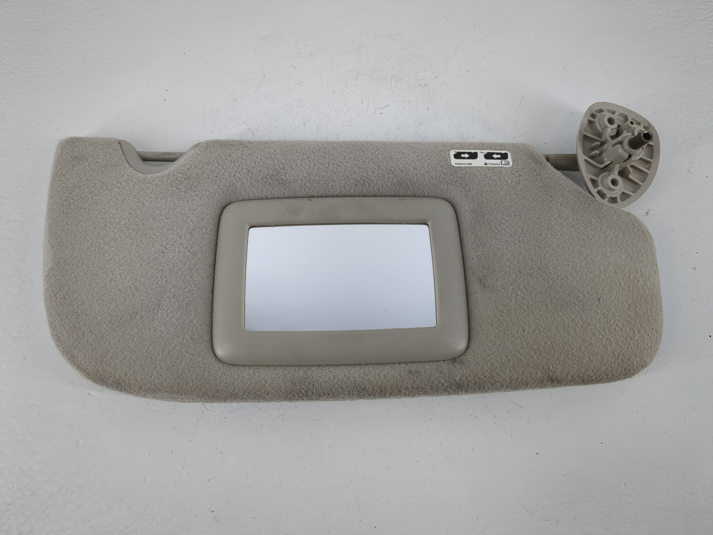 2006-2016 Chevrolet Impala Sun Visor Shade Replacement Passenger Right Mirror Fits OEM Used Auto Parts - Oemusedautoparts1.c