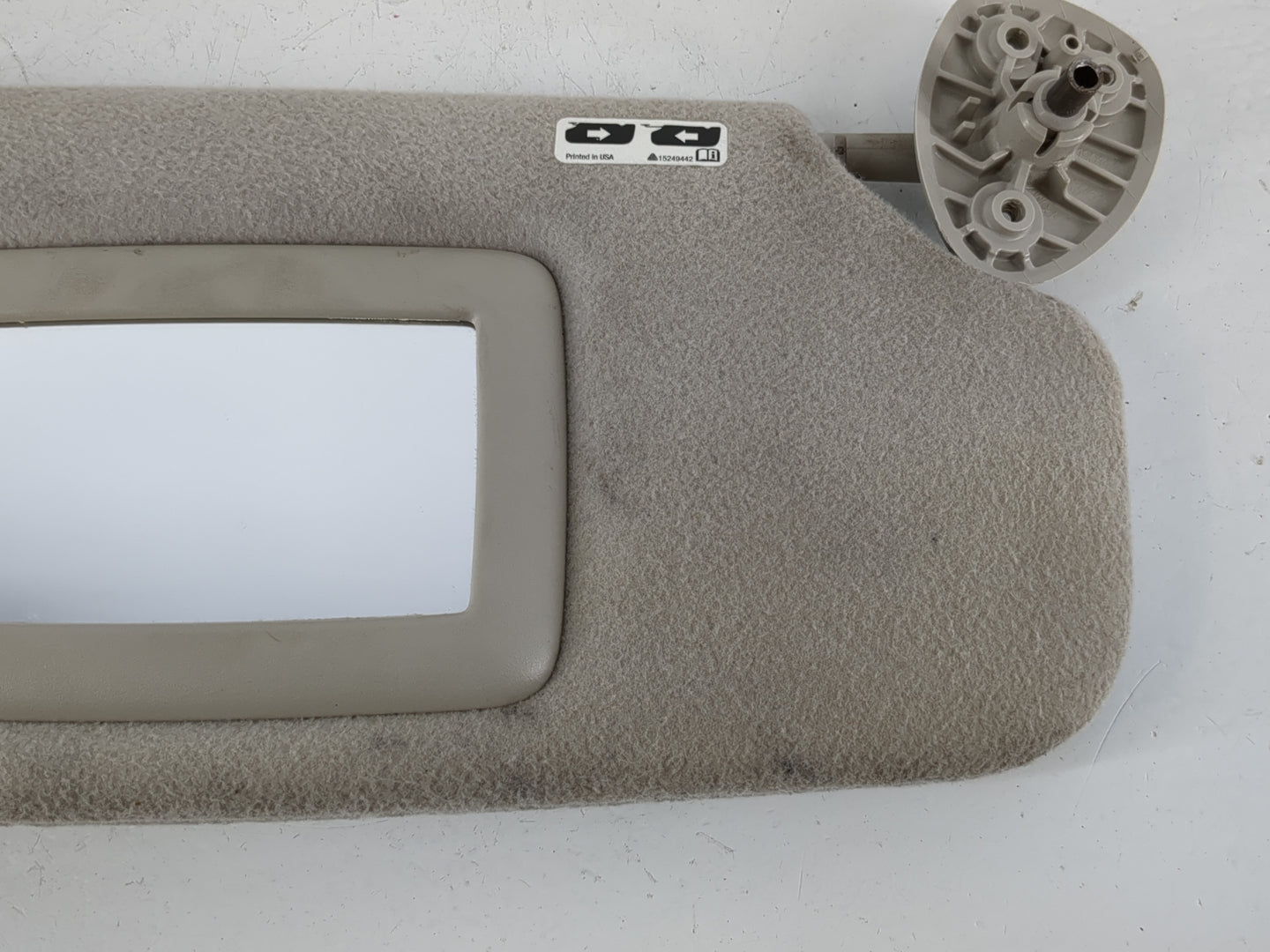 2006-2016 Chevrolet Impala Sun Visor Shade Replacement Passenger Right Mirror Fits OEM Used Auto Parts - Oemusedautoparts1.c