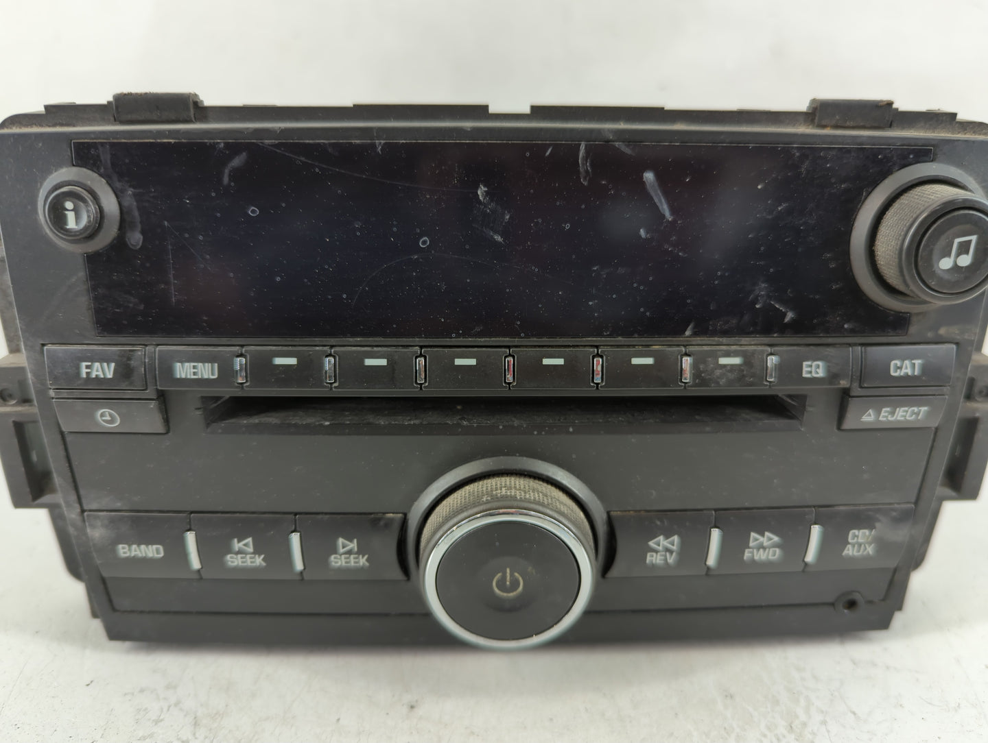 2011 Chevrolet Impala Radio AM FM Cd Player Receiver Replacement P/N:20955156 Fits OEM Used Auto Parts - Oemusedautoparts1.c