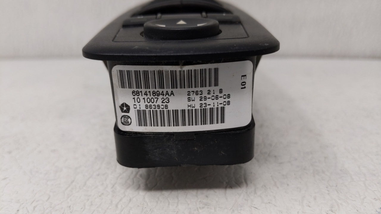 2009-2016 Chevrolet Impala Master Power Window Switch Replacement Driver Side Left P/N:20869850AA 25828893 Fits OEM Used Aut